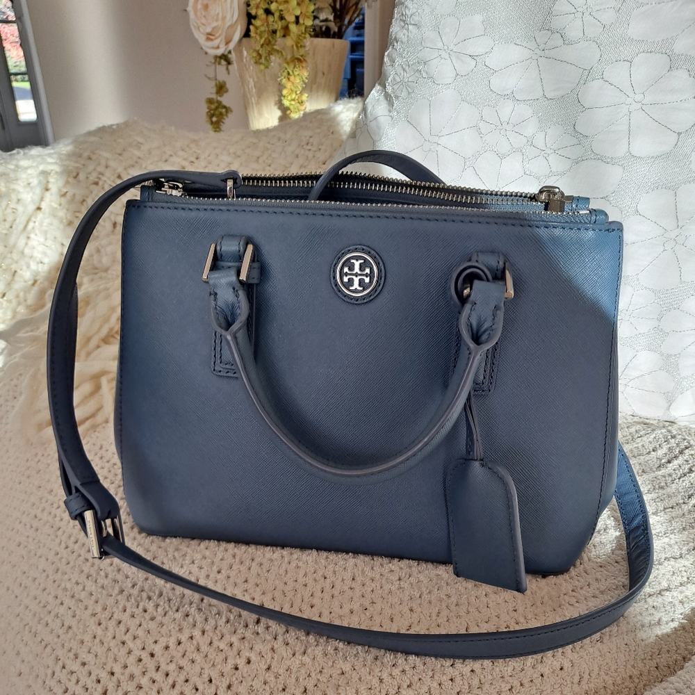 Tory Burch Blue Handbag